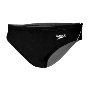 בגד ים תחתון לבנים | Logo Brief 5 cm