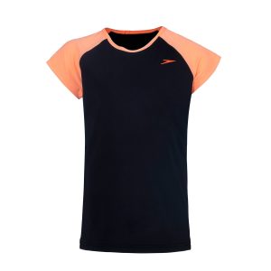 חולצת אנטי סאן לבנות | Girls Short Sleeves Suntop Shirt