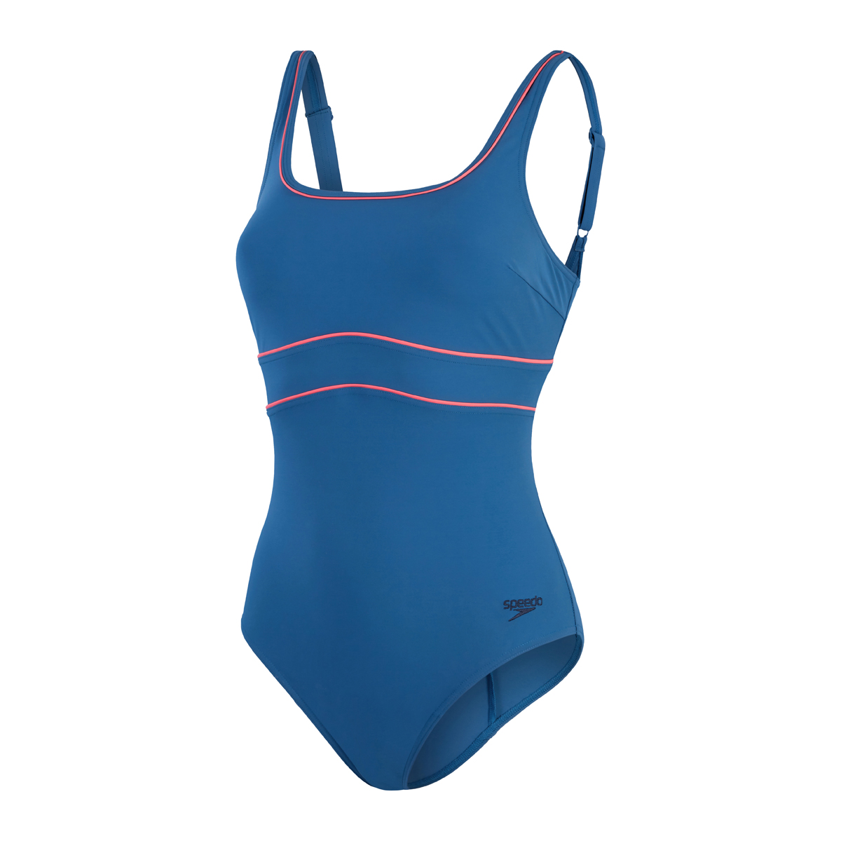 בגד ים מחטב לנשים | Shaping ContourEclipse Swimsuit Blue/Rose