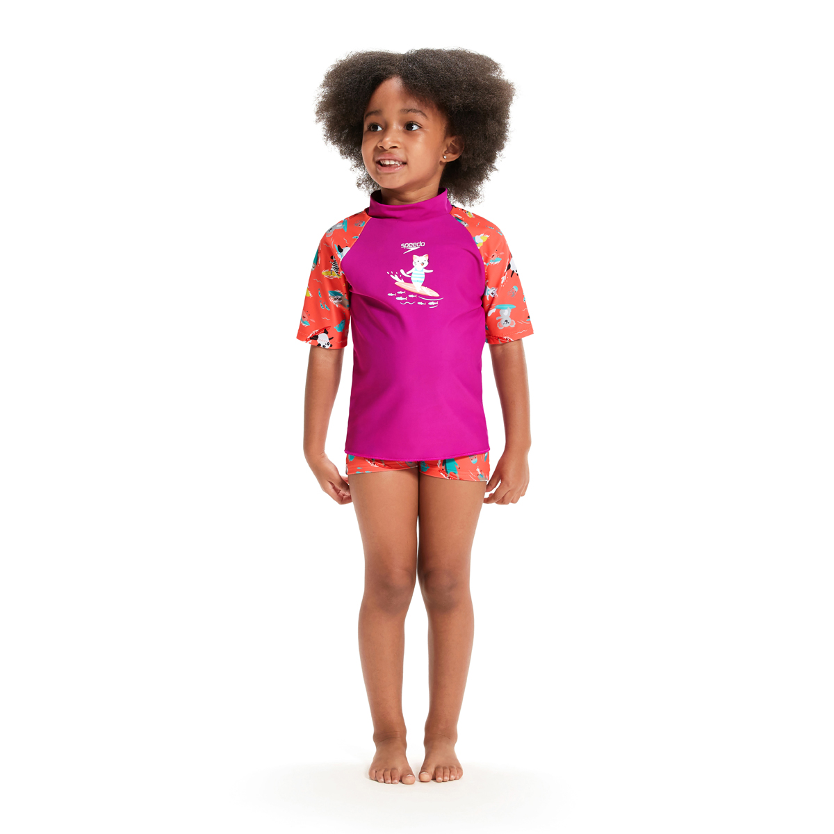 חולצת אנטי סאן לפעוטות | DIGI SS RASH TOP SET IF
