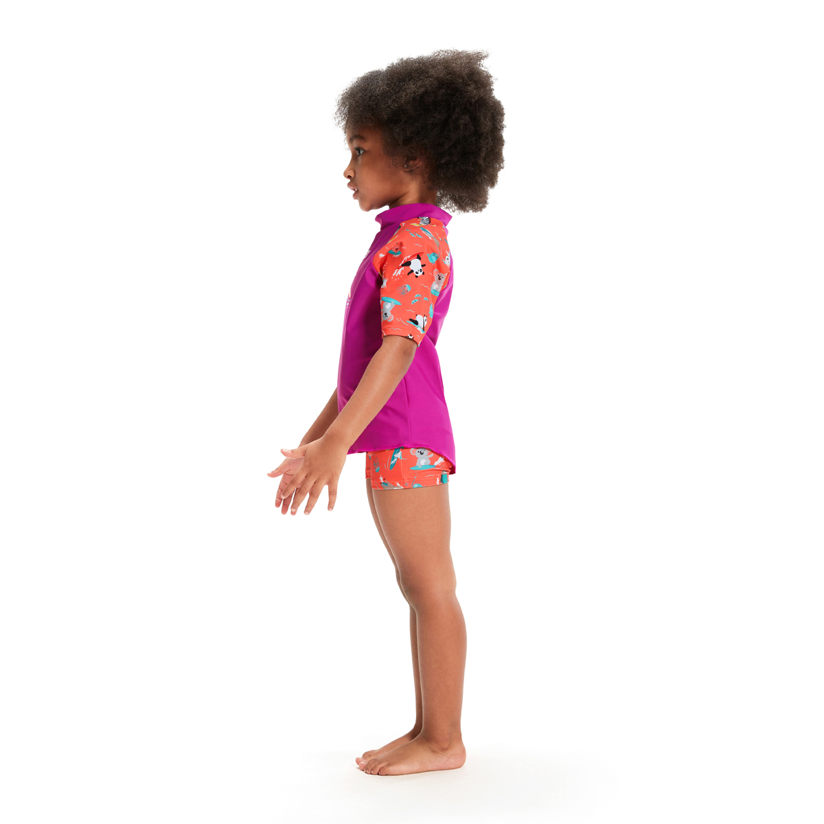 חולצת אנטי סאן לפעוטות | DIGI SS RASH TOP SET IF