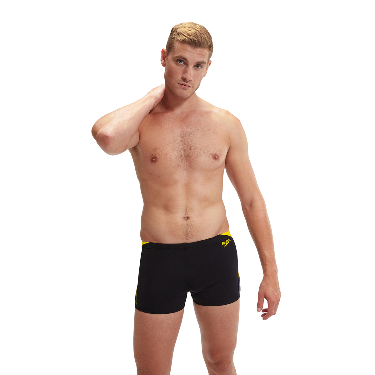 בגד ים מכנסון לגברים | Hyper Boom Splice Aqua shorts