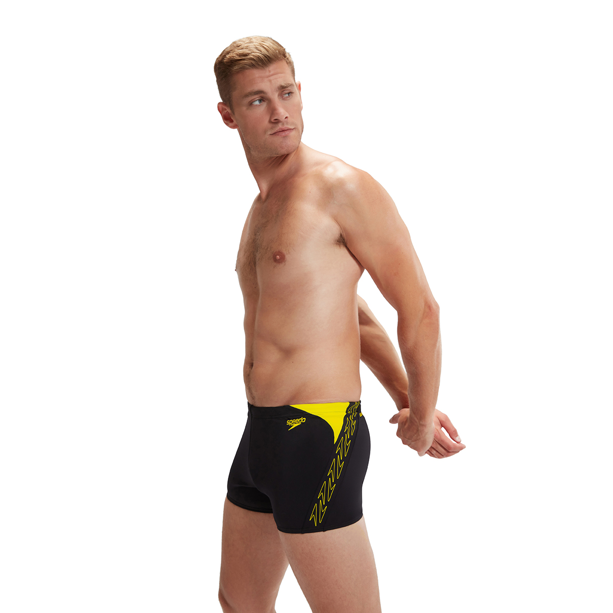 בגד ים מכנסון לגברים | Hyper Boom Splice Aqua shorts