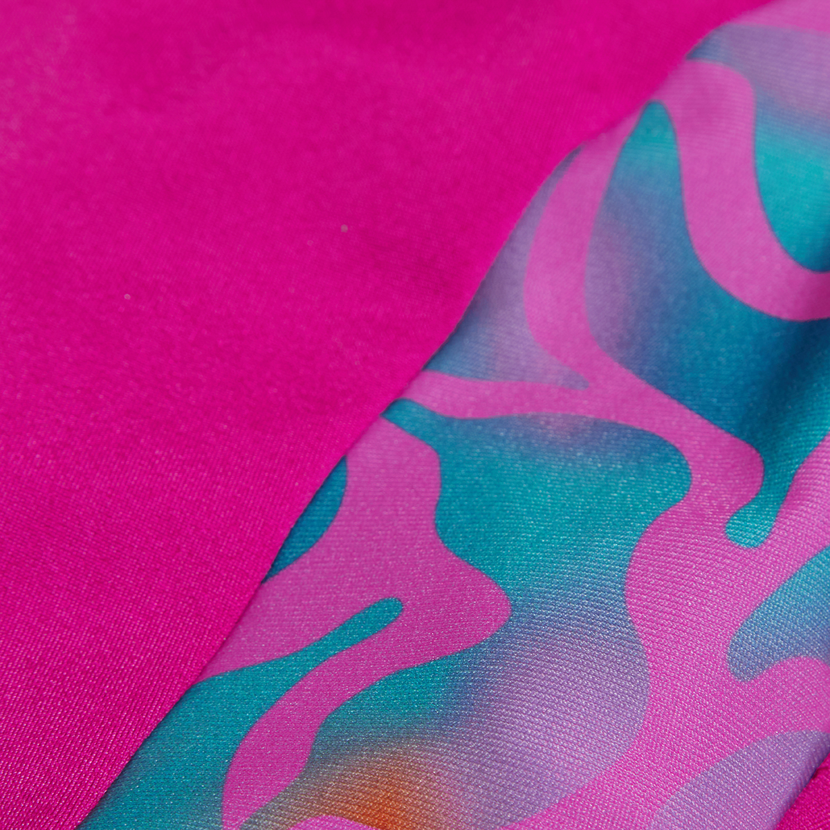 בגד ים נשים | Long Sleeve Panel Swimsuit