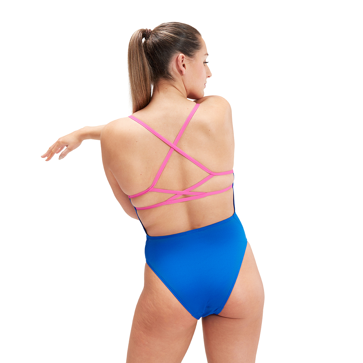 בגד ים נשים | Womens Solid Latbk 1PC
