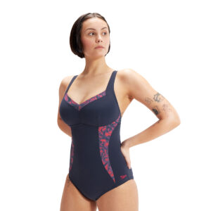 בגד ים מחטב לנשים | Womens Shaping Printed Luna 1 Piece
