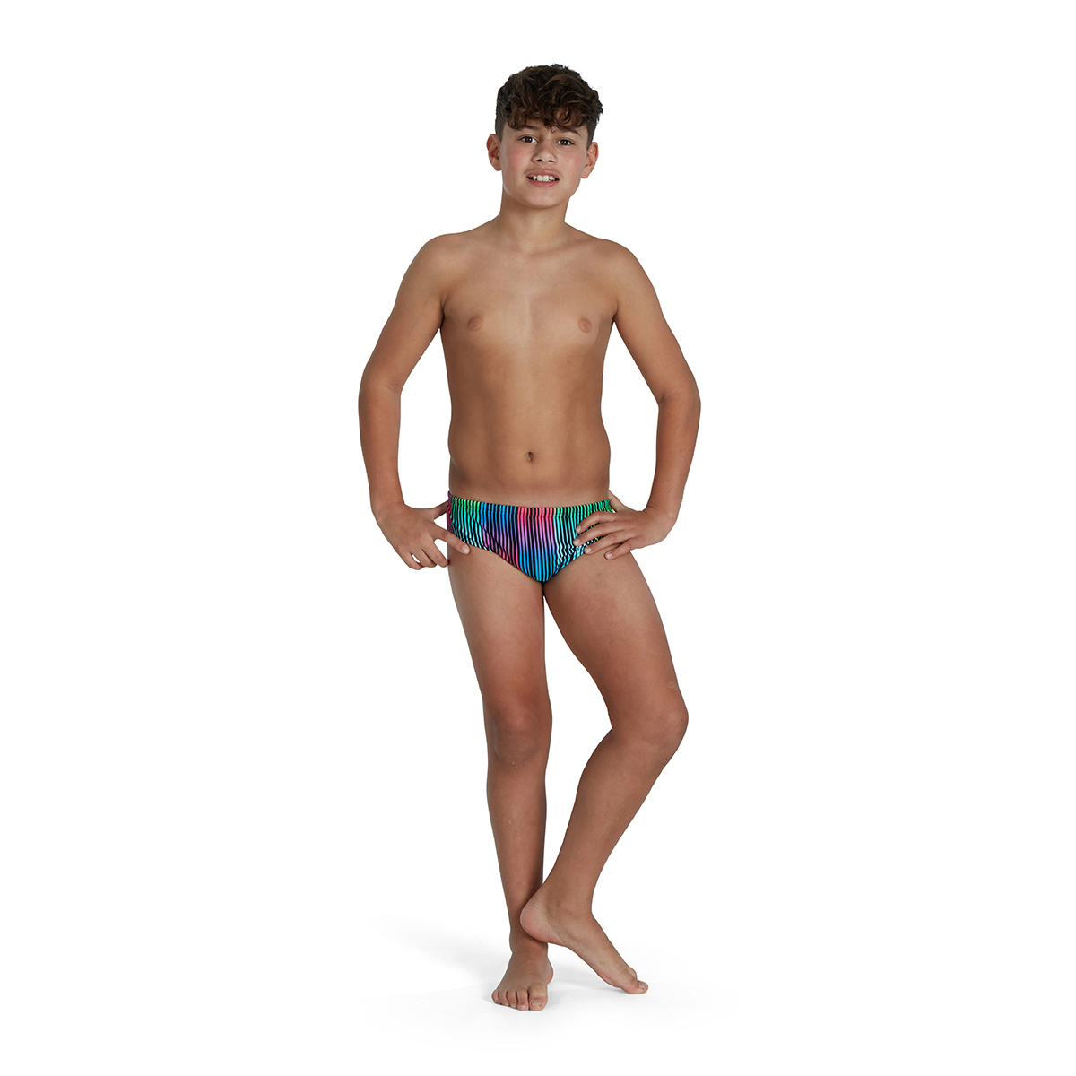 בגד ים תחתון לבנים | HyperChromatic Allover 6.5cm Brief