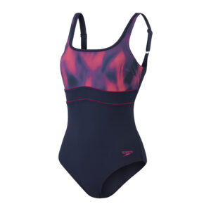 בגד ים מחטב לנשים | Shaping ContourEclipse Printed Swimsuit