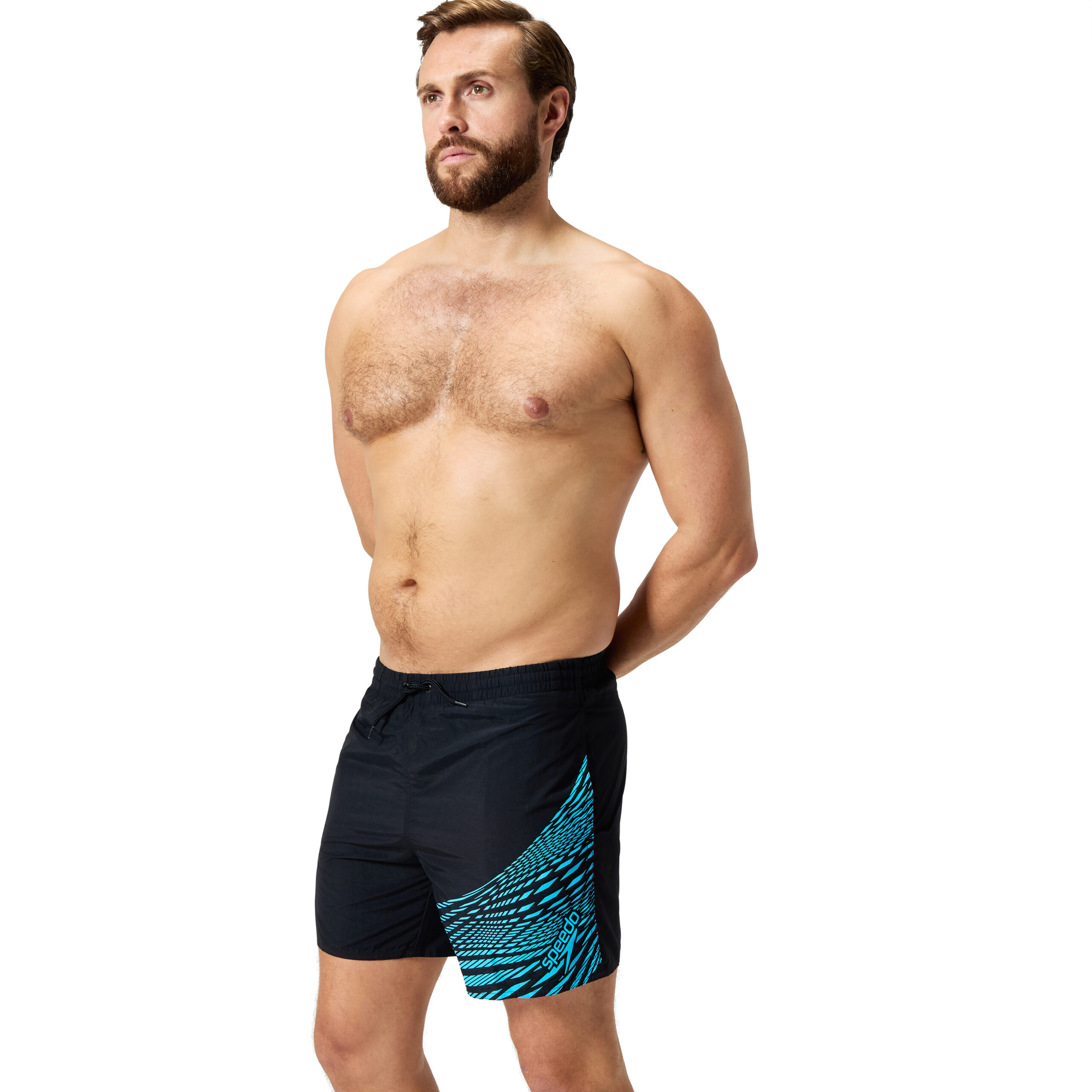 מכנס ים לגברים | Mens Medley Logo 16” Watershorts ׁ