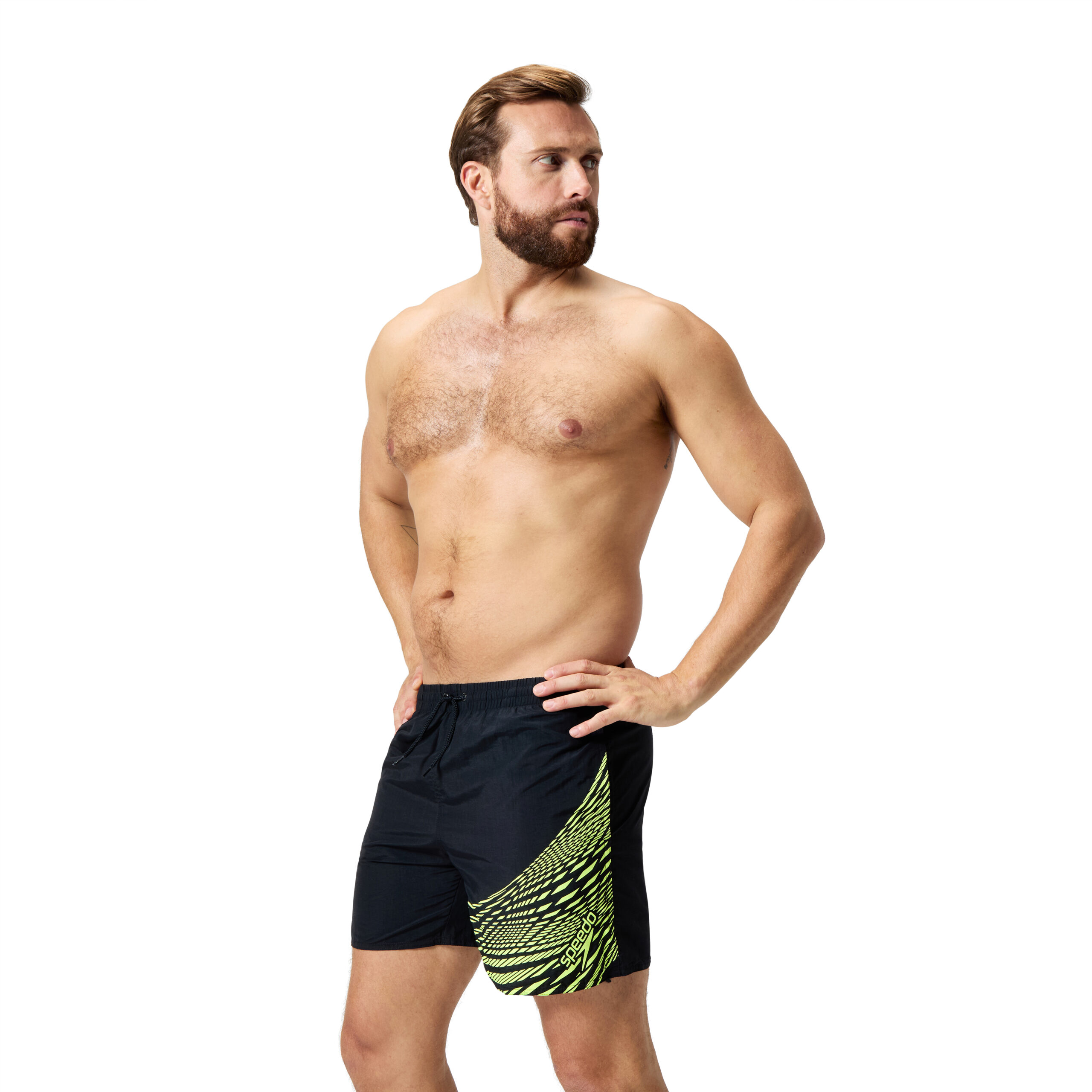 מכנס ים לגברים | Mens Medley Logo 16” Watershorts