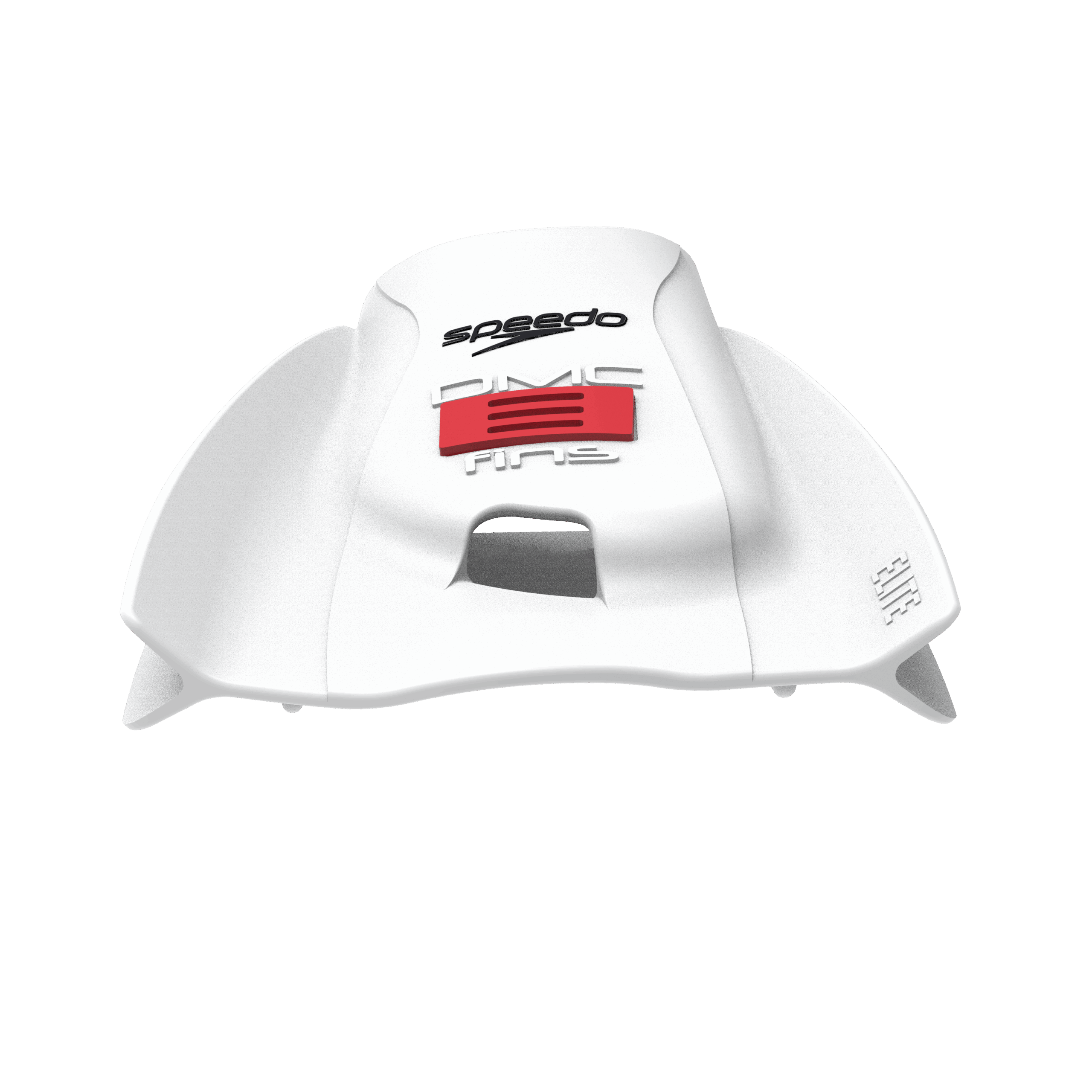 סנפירי אימון קצרים | DMC Elite Fin White/Red