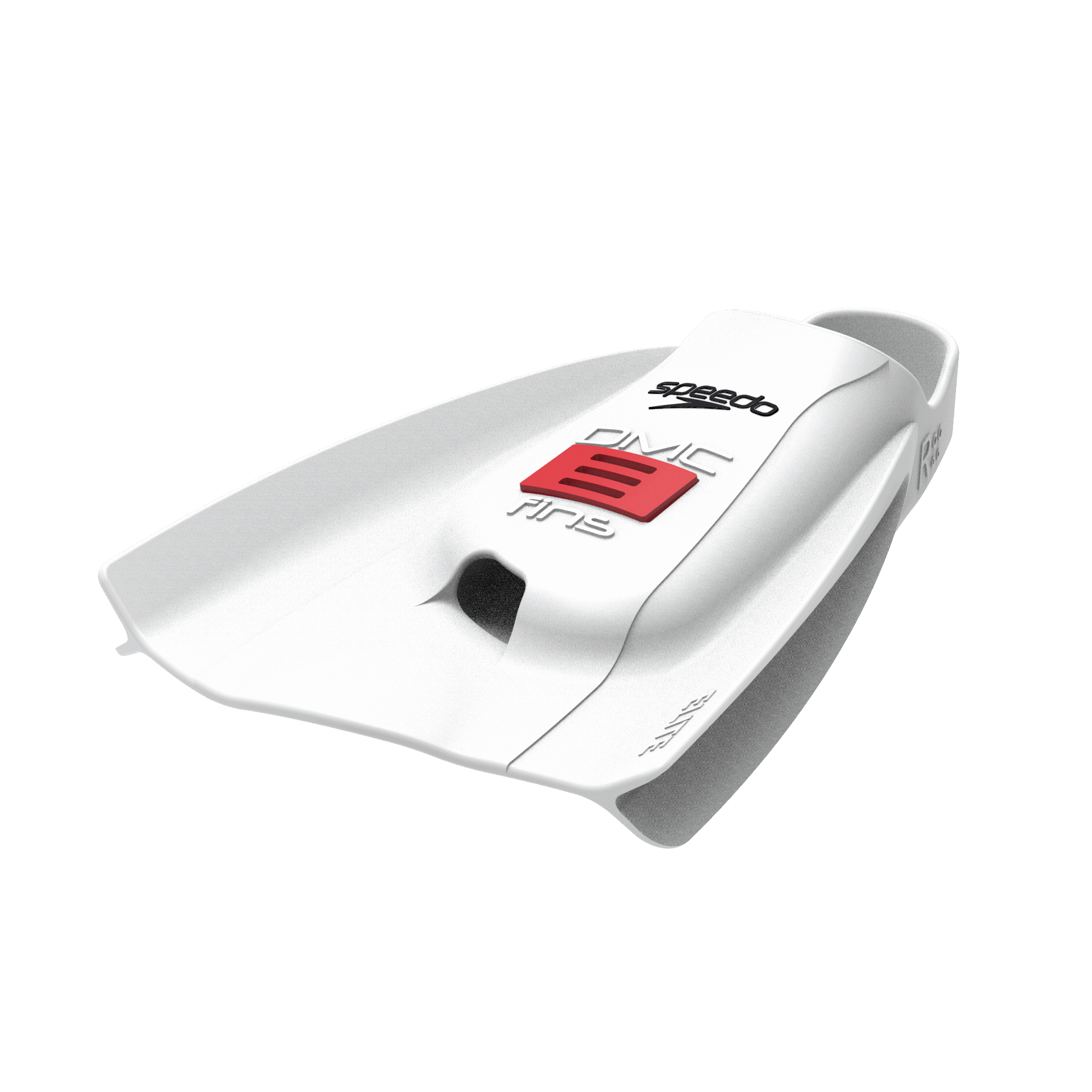 סנפירי אימון קצרים | DMC Elite Fin White/Red