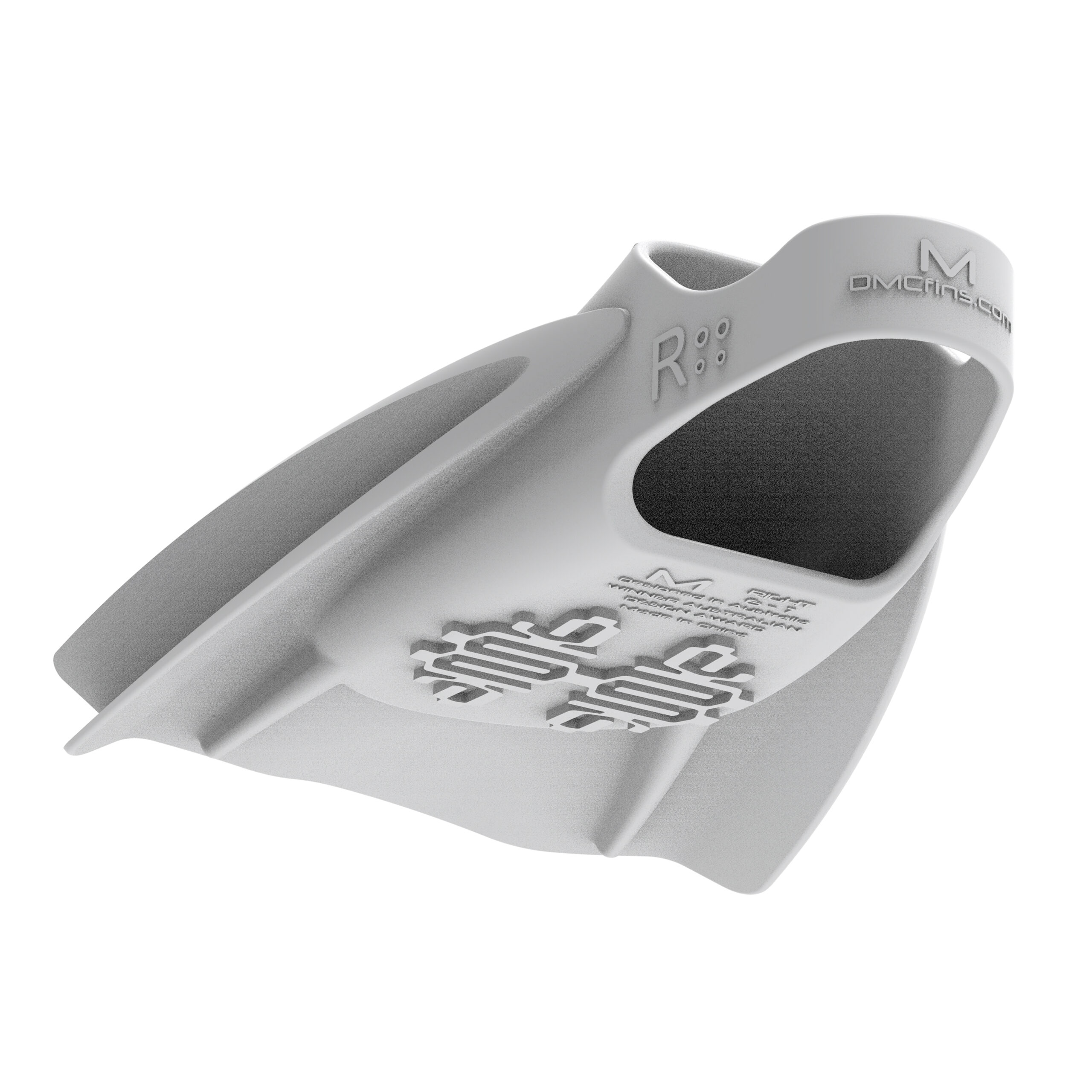 סנפירי אימון קצרים | DMC Elite Fin White/Red